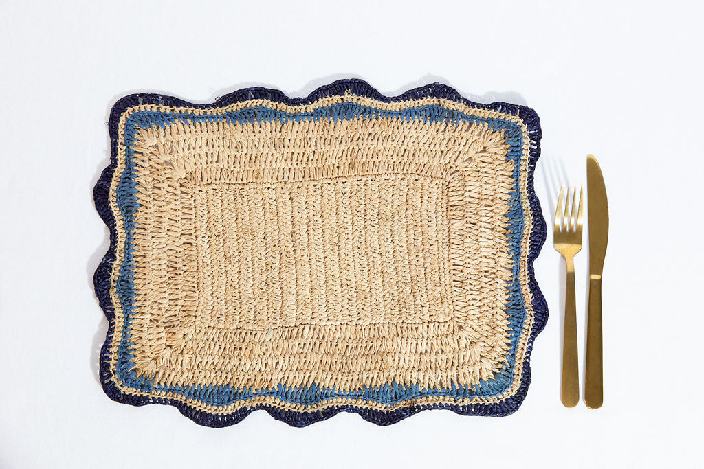 Handmade Woven Rectangular Table Mats