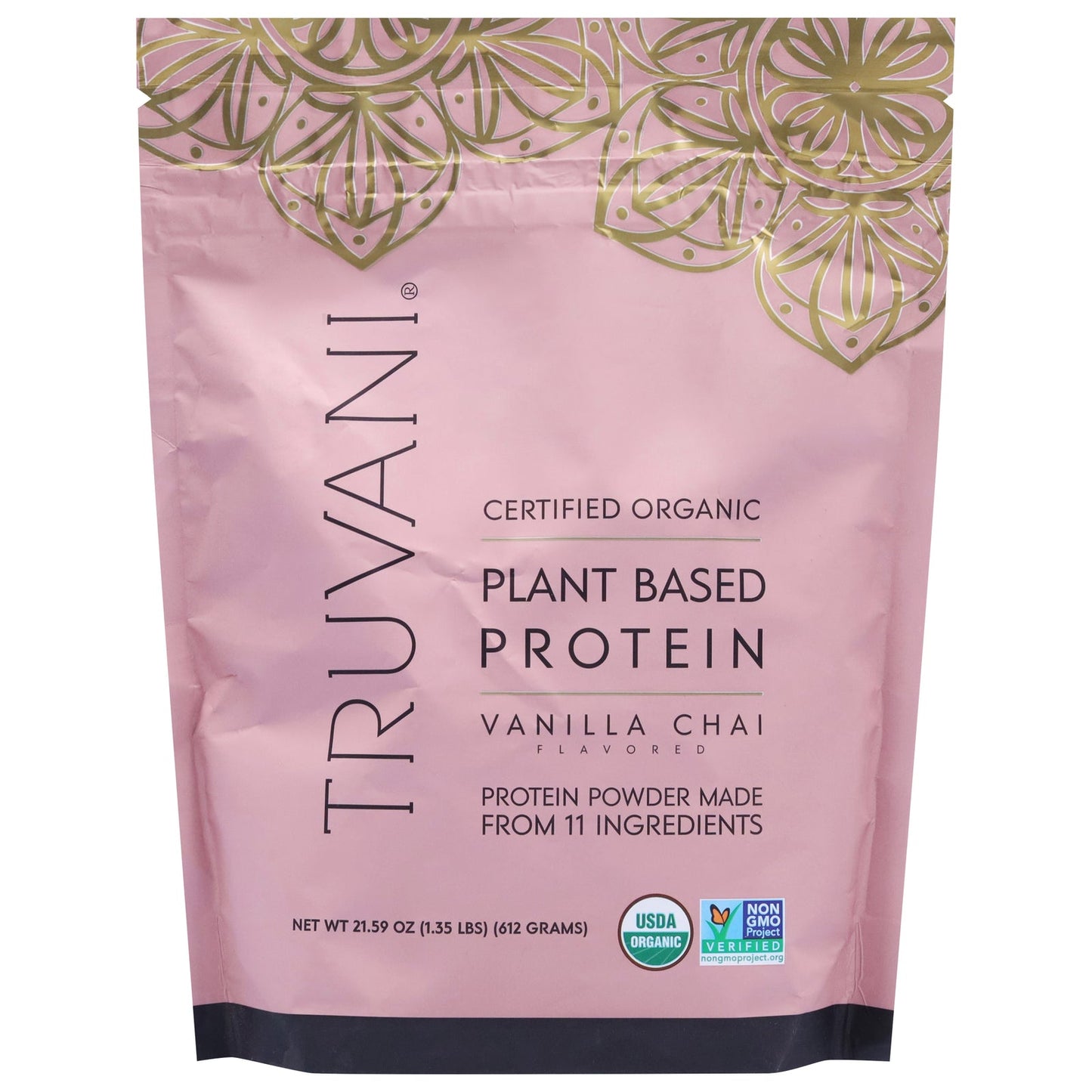 Truvani Organic | Plant Based Protein Powder | Vanilla Chai