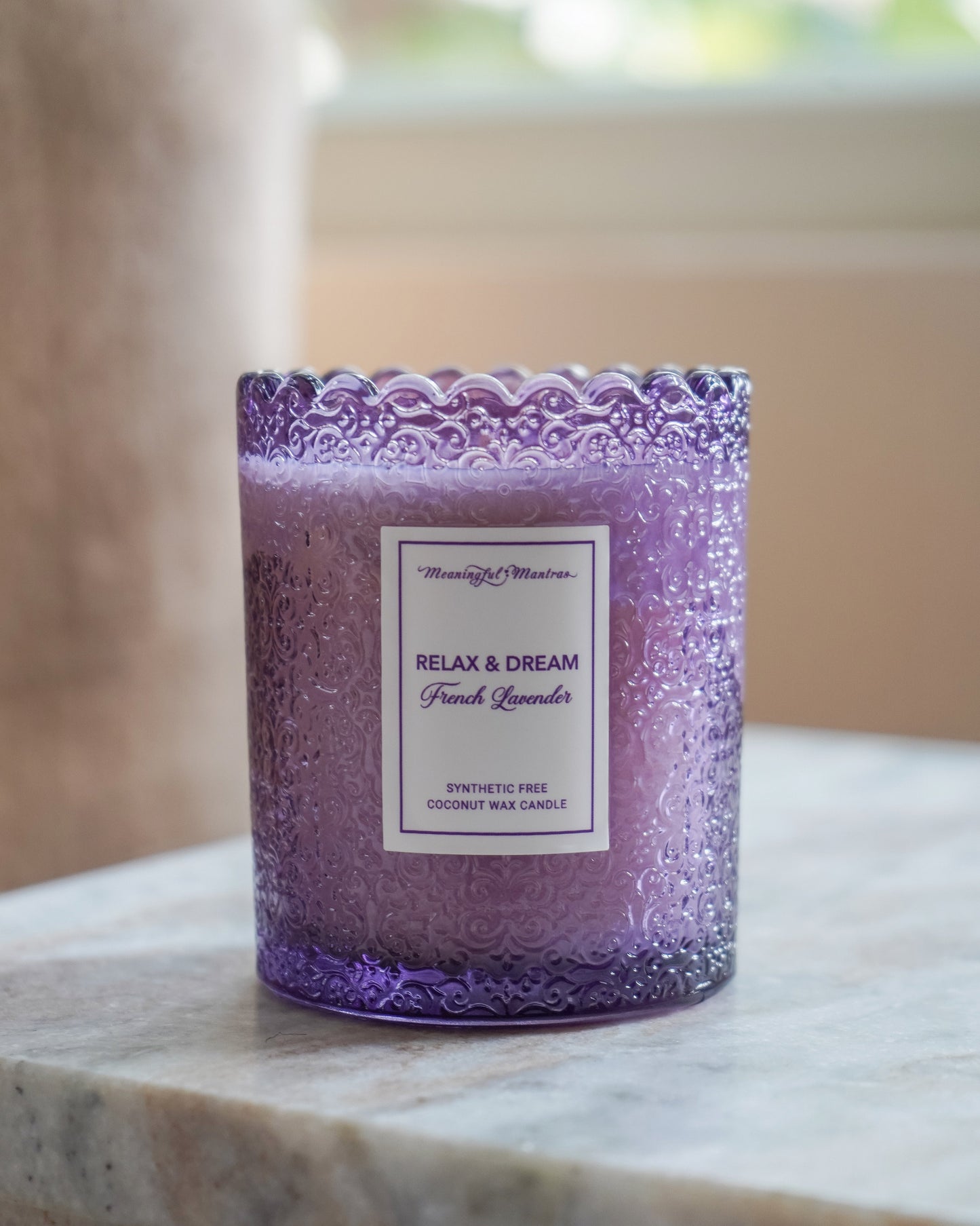 French Lavender Natural Candle