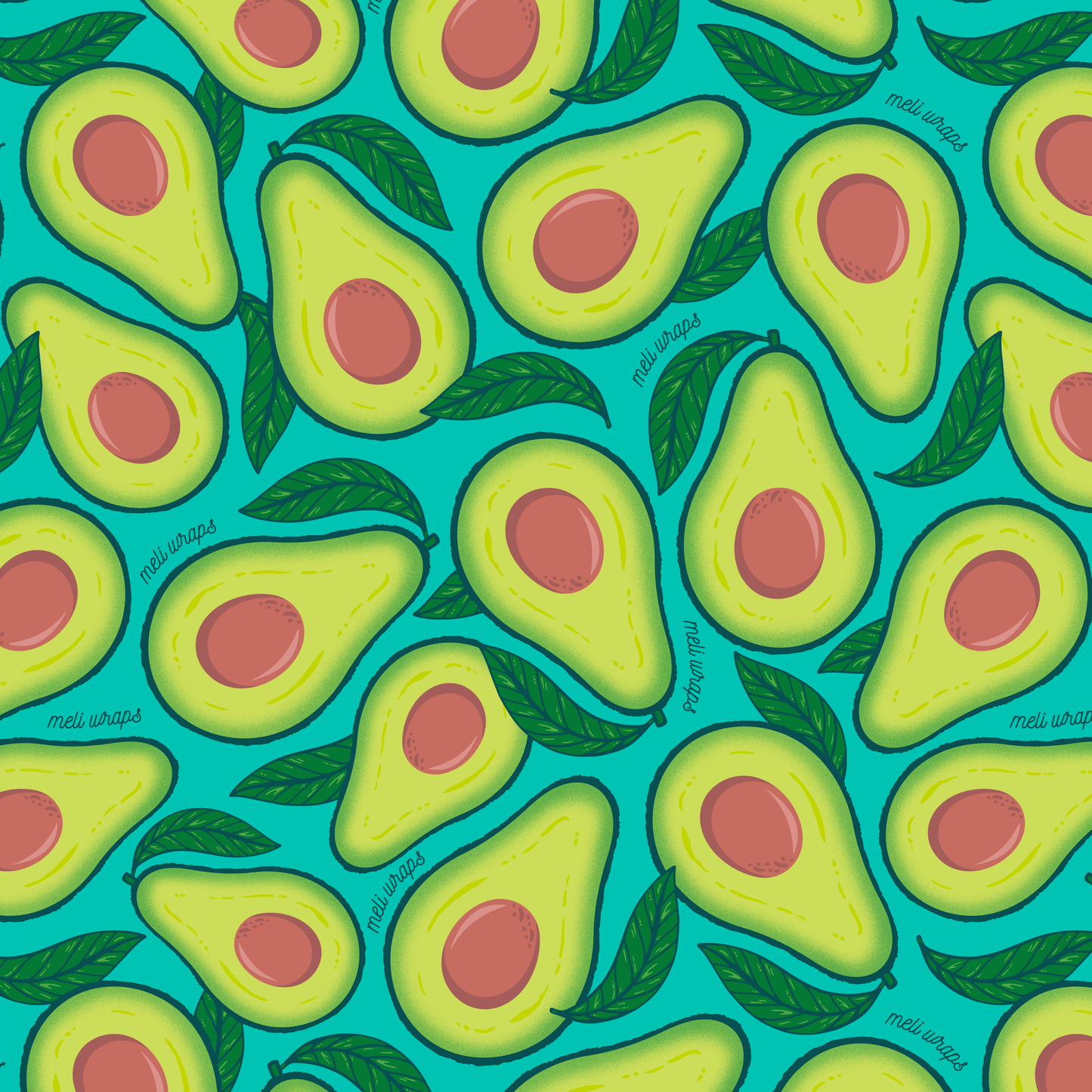 Beeswax Food Wrap | Avocado Print