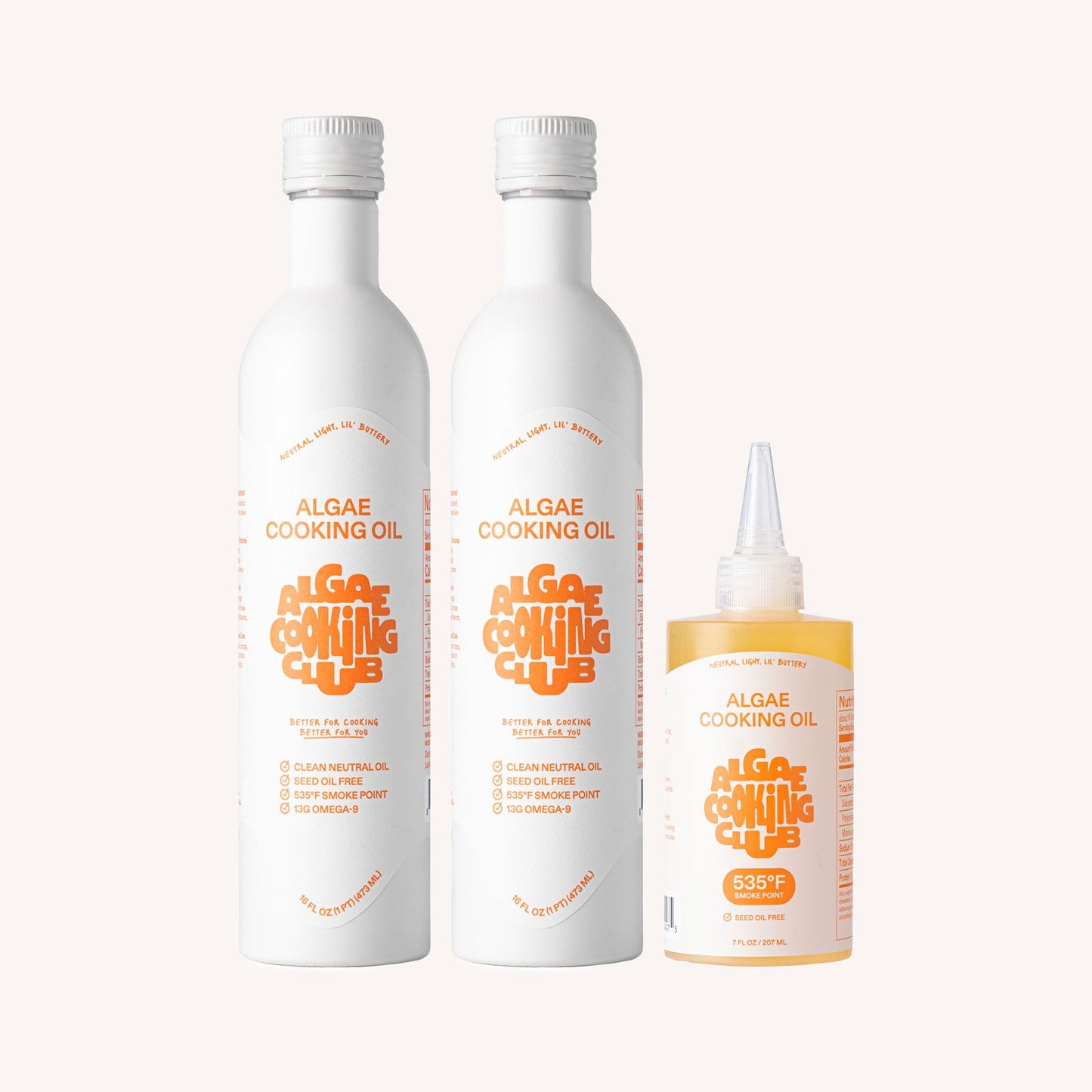 Algae Cooking Oil | Squeeze Bundle