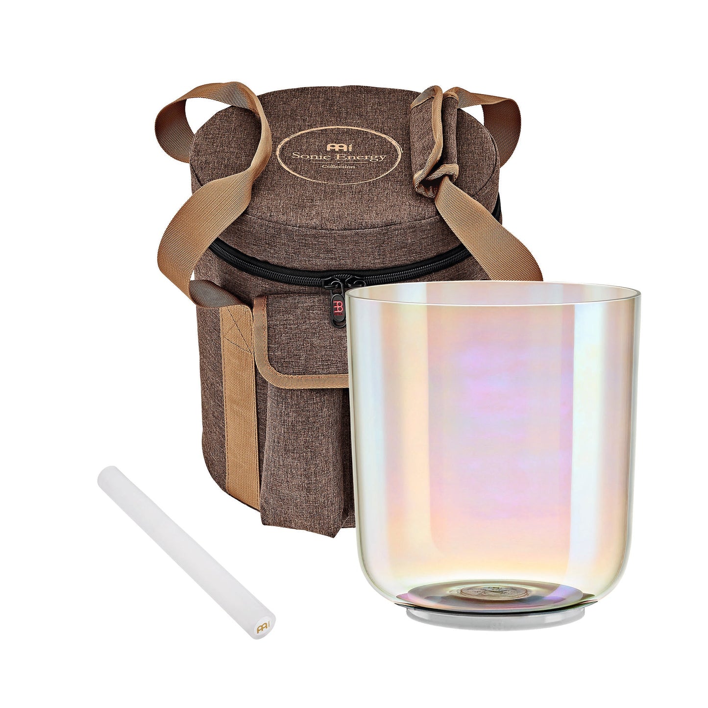 6" Essence Crystal Singing Bowl, Note E4, Clear, Solar Plexus Chakra, 440 Hz