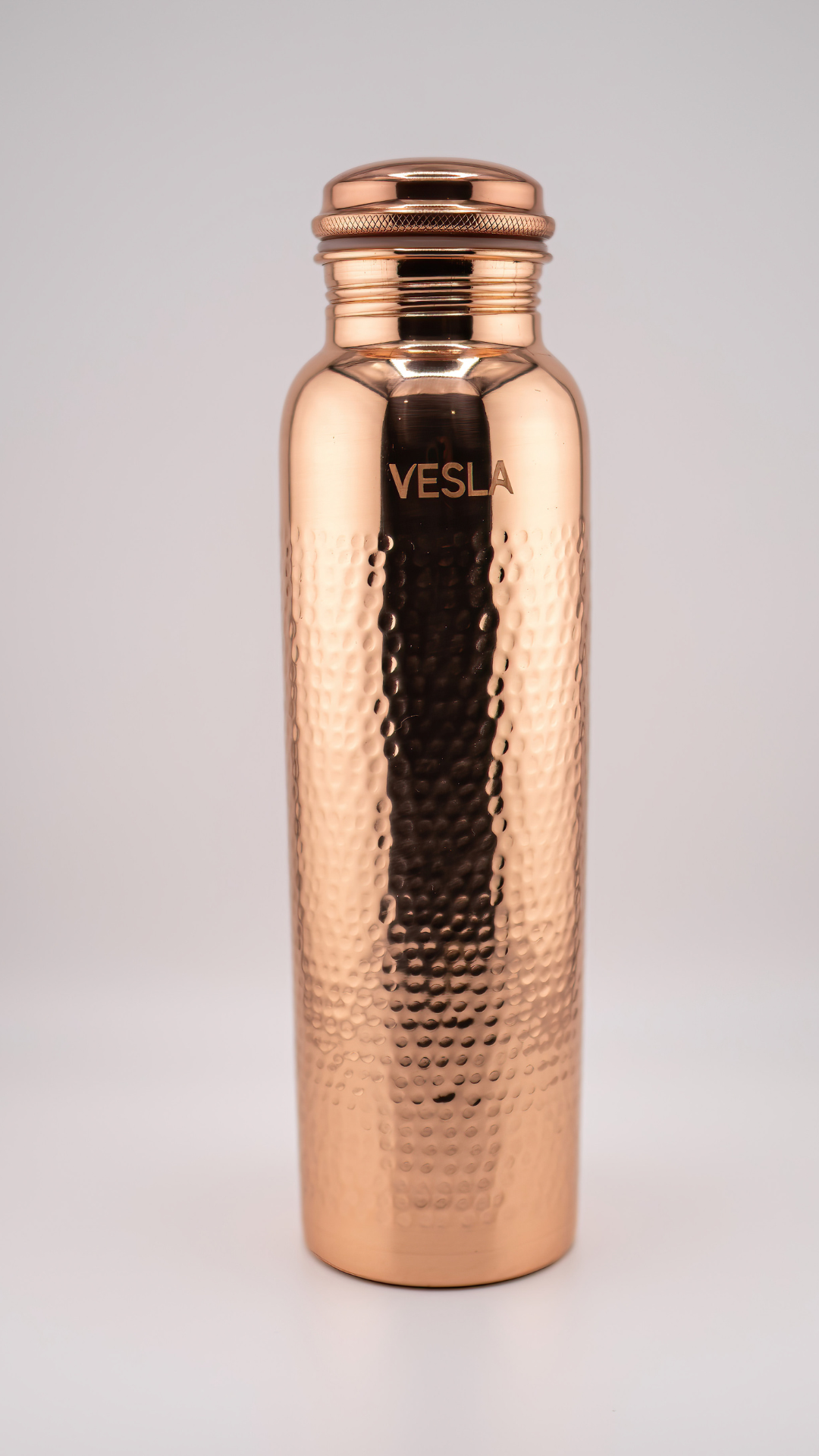 Hammered Copper Water Bottle