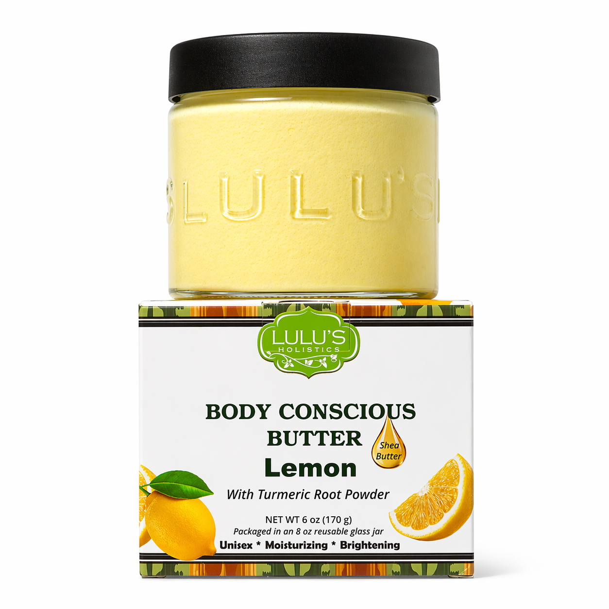 Lemon Turmeric Whipped Body Butter
