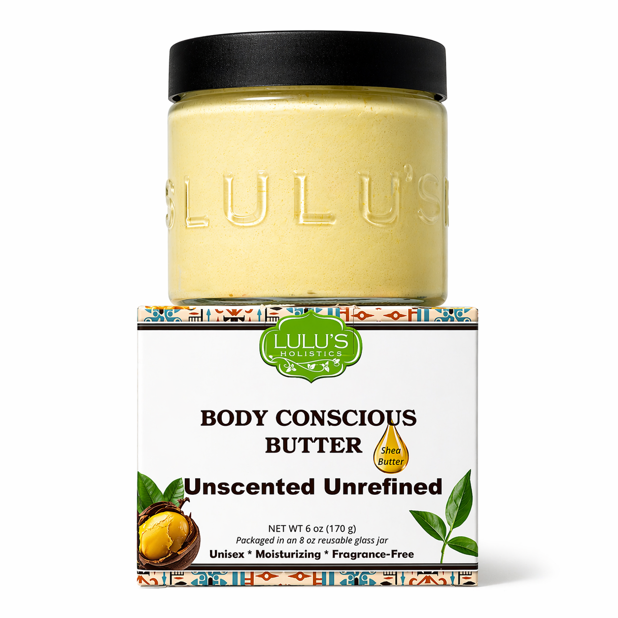 Unrefined Unscented Whipped Body Butter