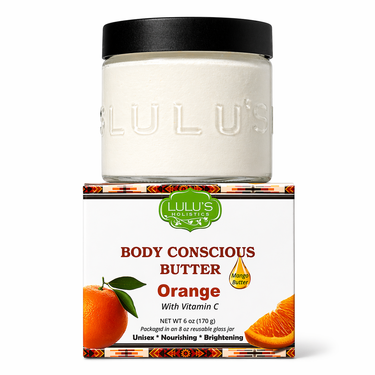 Orange Vitamin C Whipped Mango Body Butter