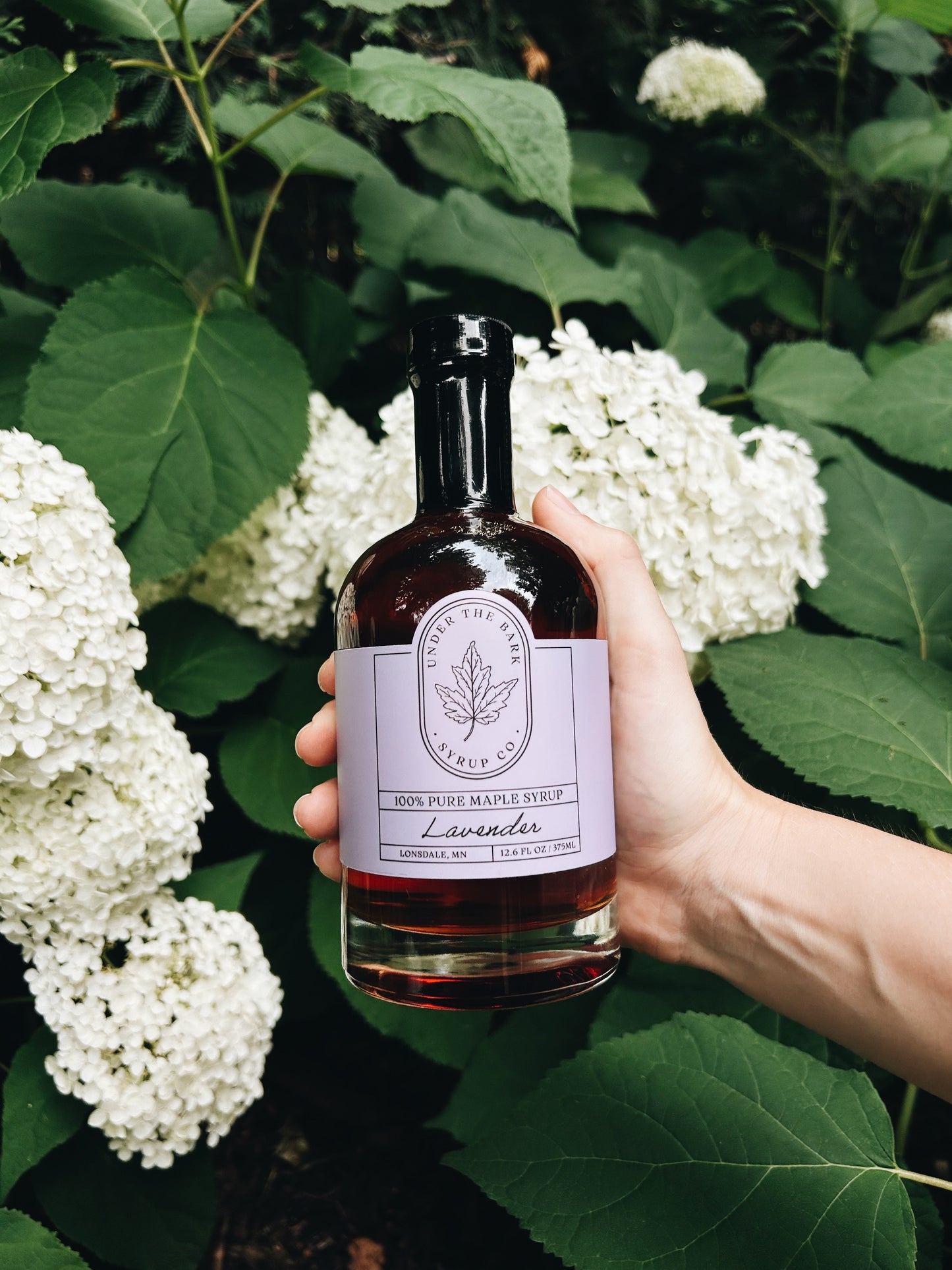Lavender Infused Maple Syrup