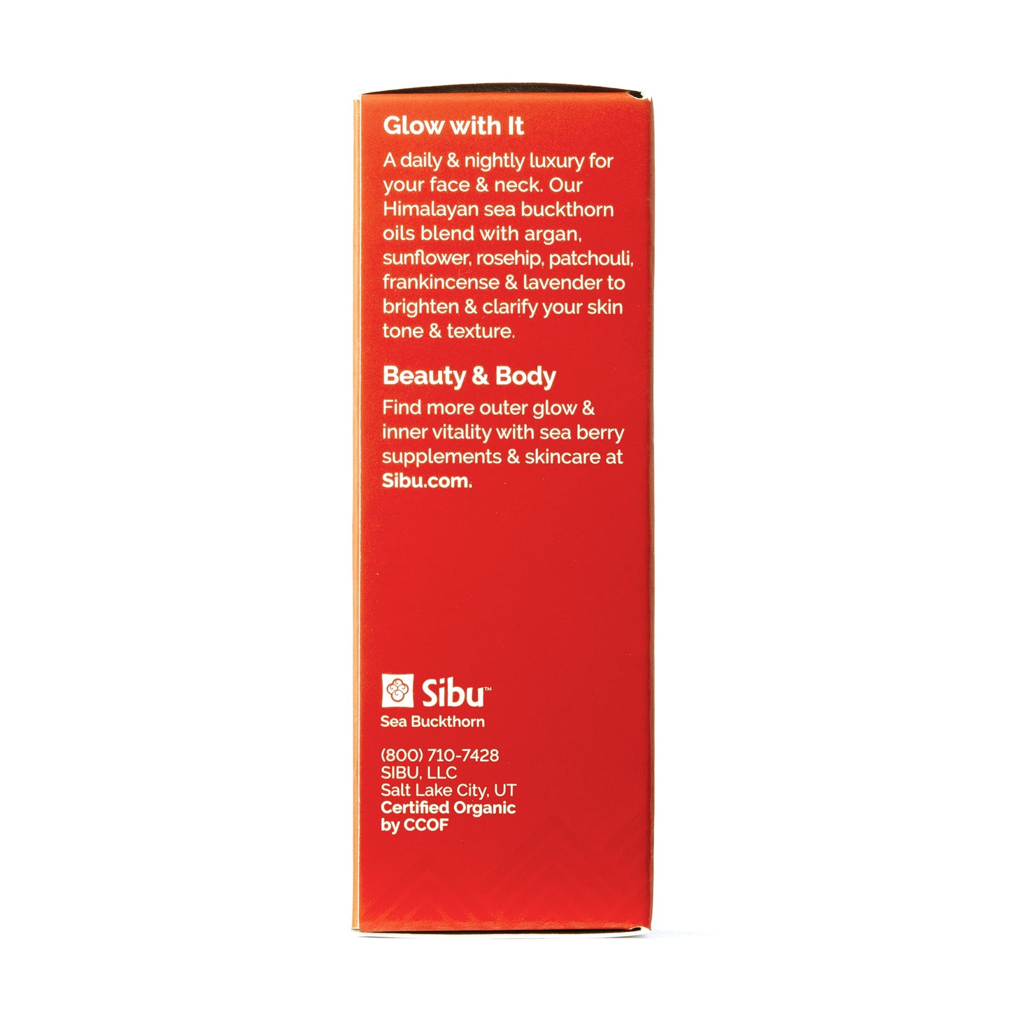 Sea Buckthorn SIBU Luxe Oil