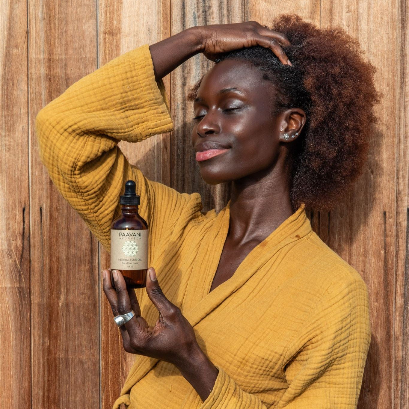 Herbal Hair Oil | Ayurvedic Scalp | Hair Treatment for Growth Strength + Shine