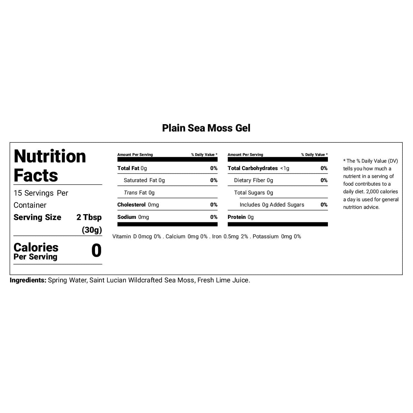 Sea Moss Gel | Original