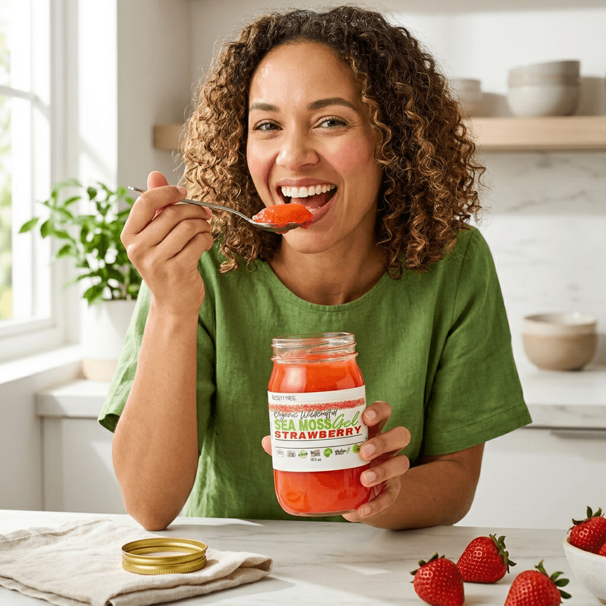 Sea Moss Gel | Strawberry