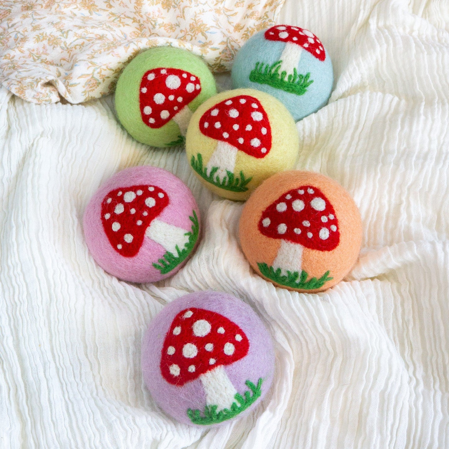 Meadow Mushroom Trio