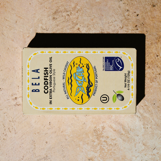 Codfish in Extra Virgin Olive Oil Portuguese Style