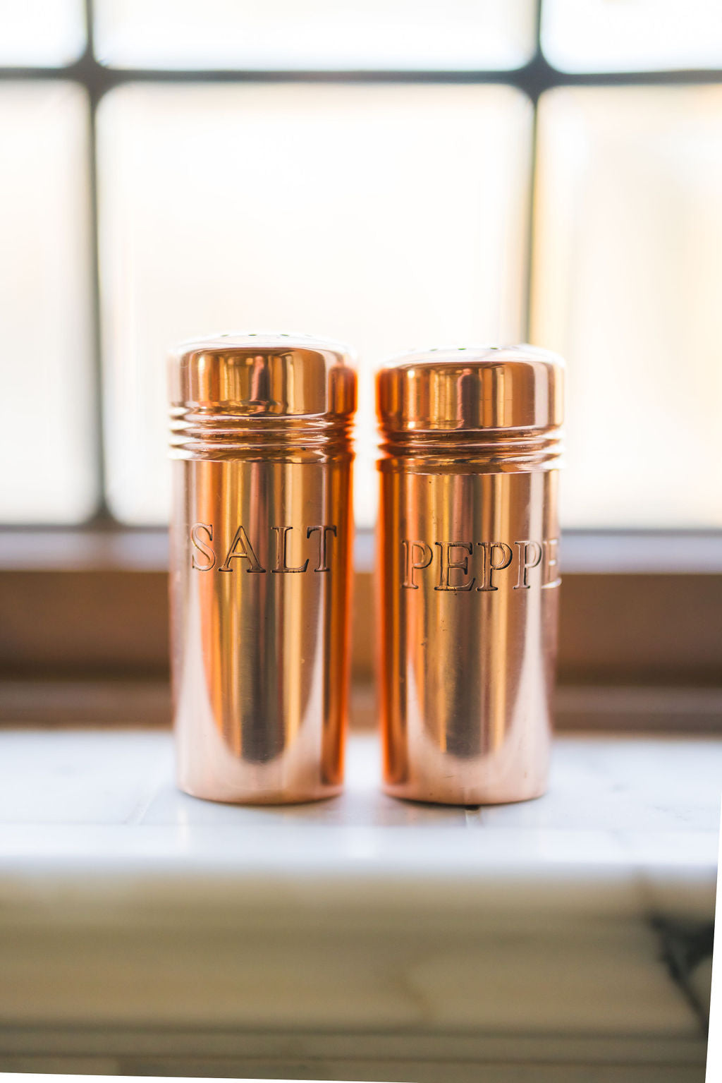 Copper Salt | Pepper Shakers