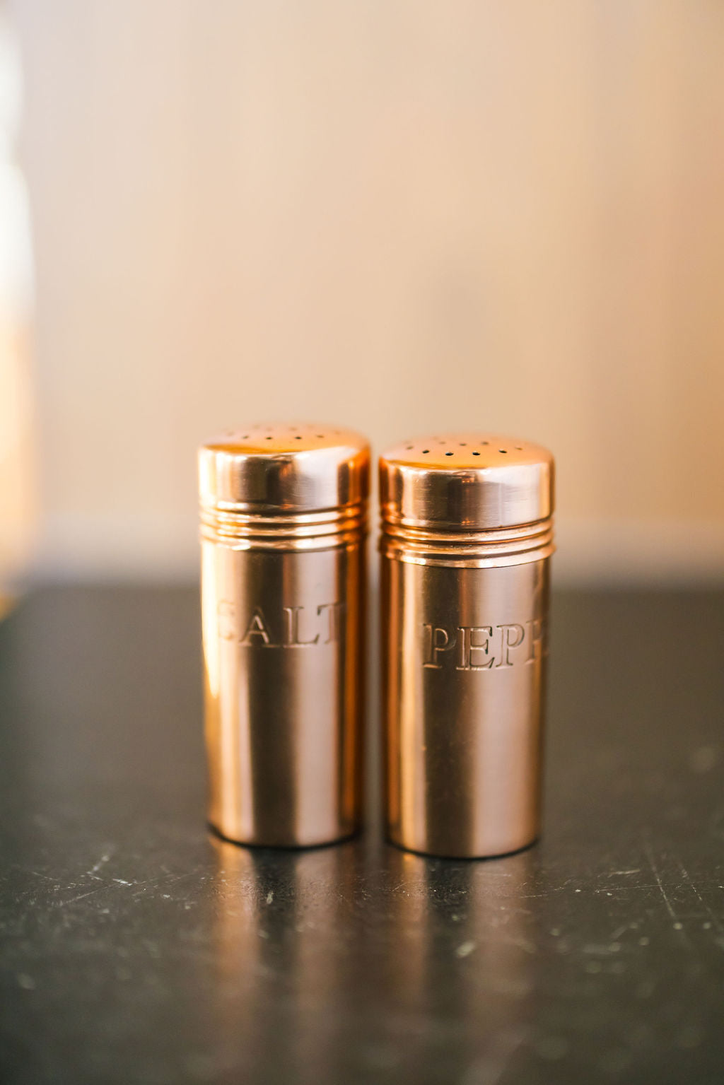 Copper Salt | Pepper Shakers