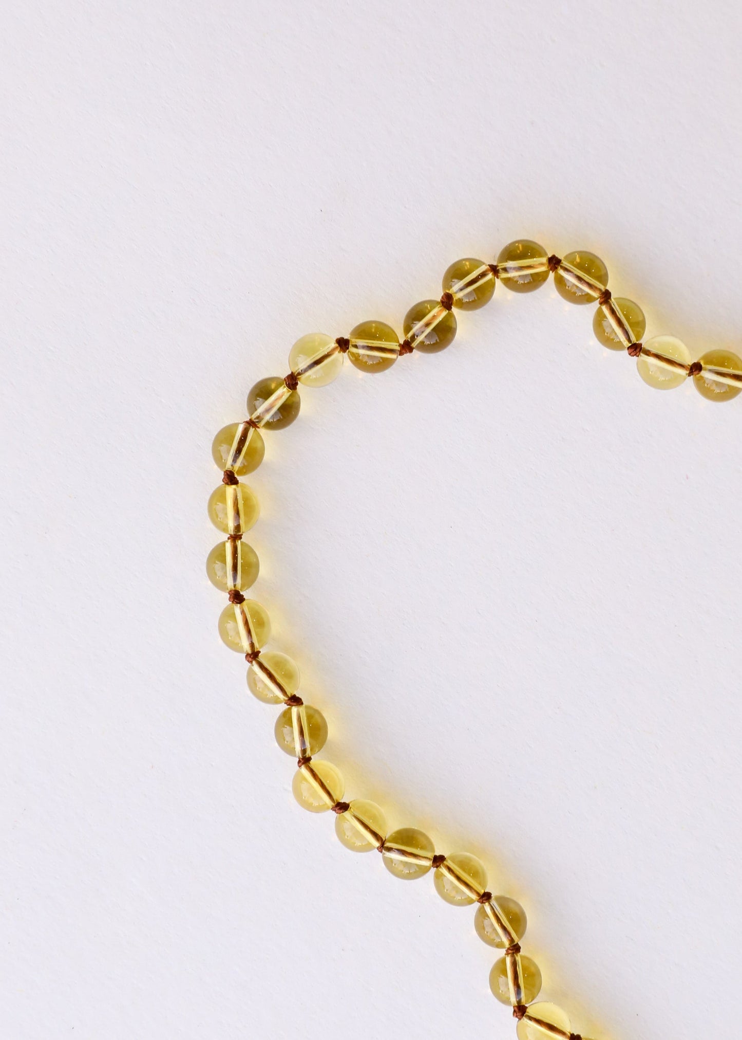 Citrine Gemstone Necklace