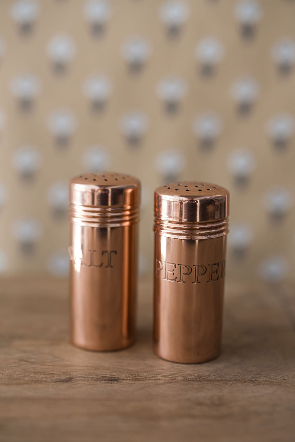 Copper Salt | Pepper Shakers