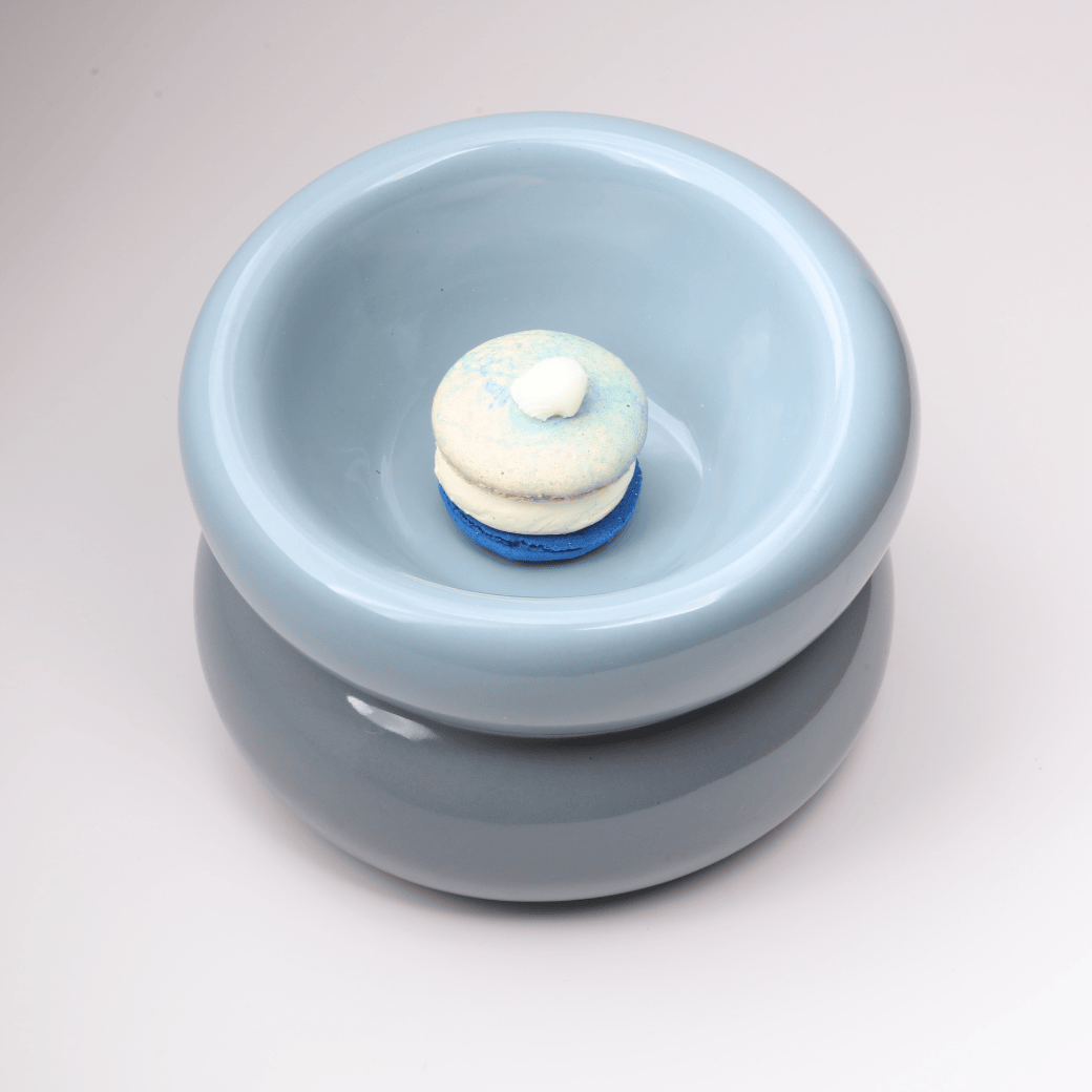PEHOM | Soufflé Pet Bowl | Frozen Blue