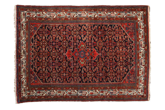 5x6.5 Vintage Hamadan Rug
