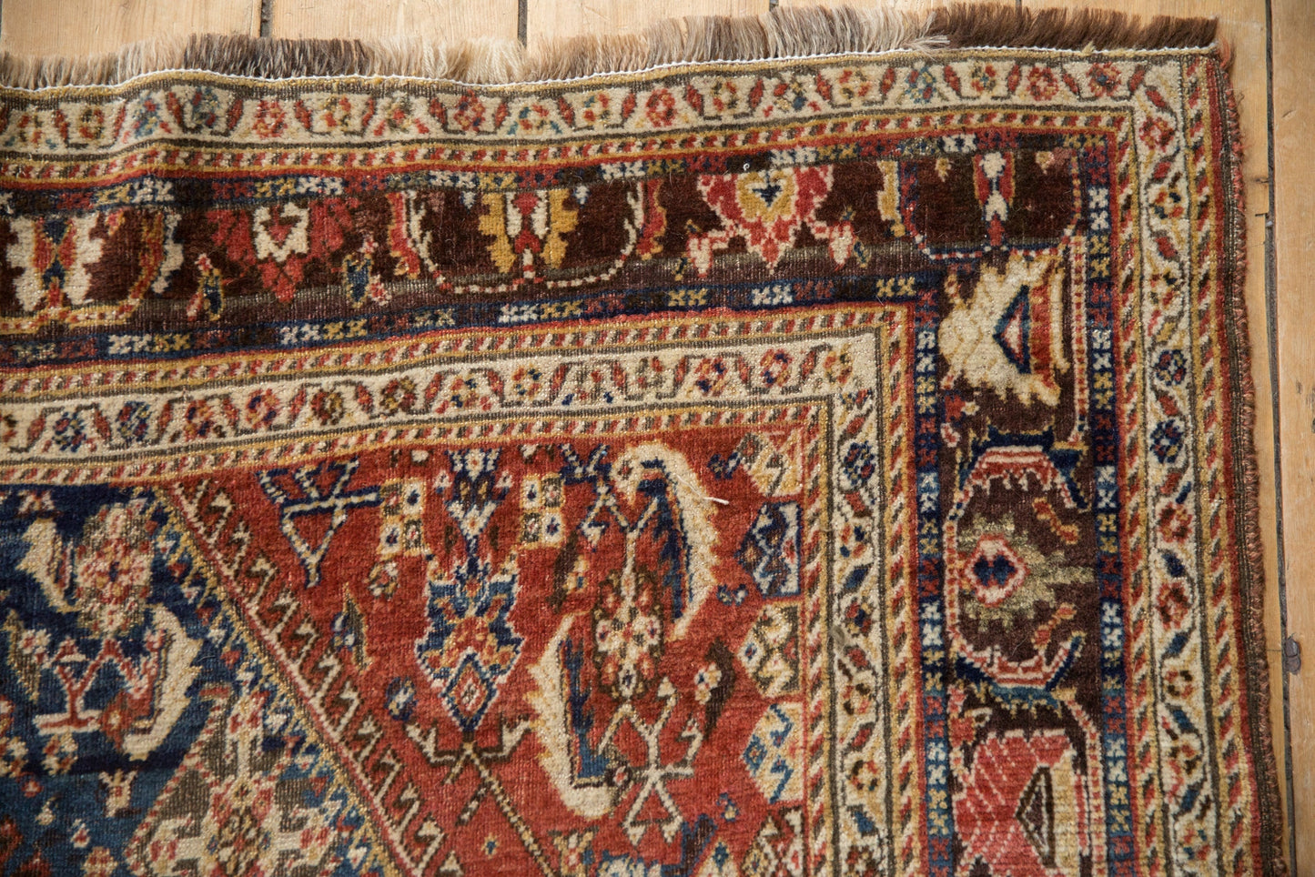4.5x7.5 Antique Fine Qashqai Rug