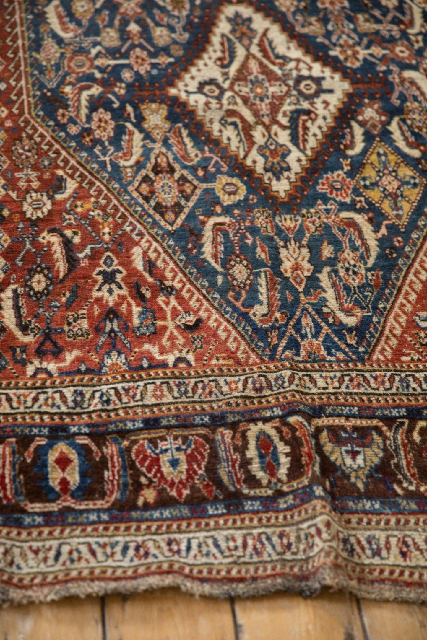 4.5x7.5 Antique Fine Qashqai Rug