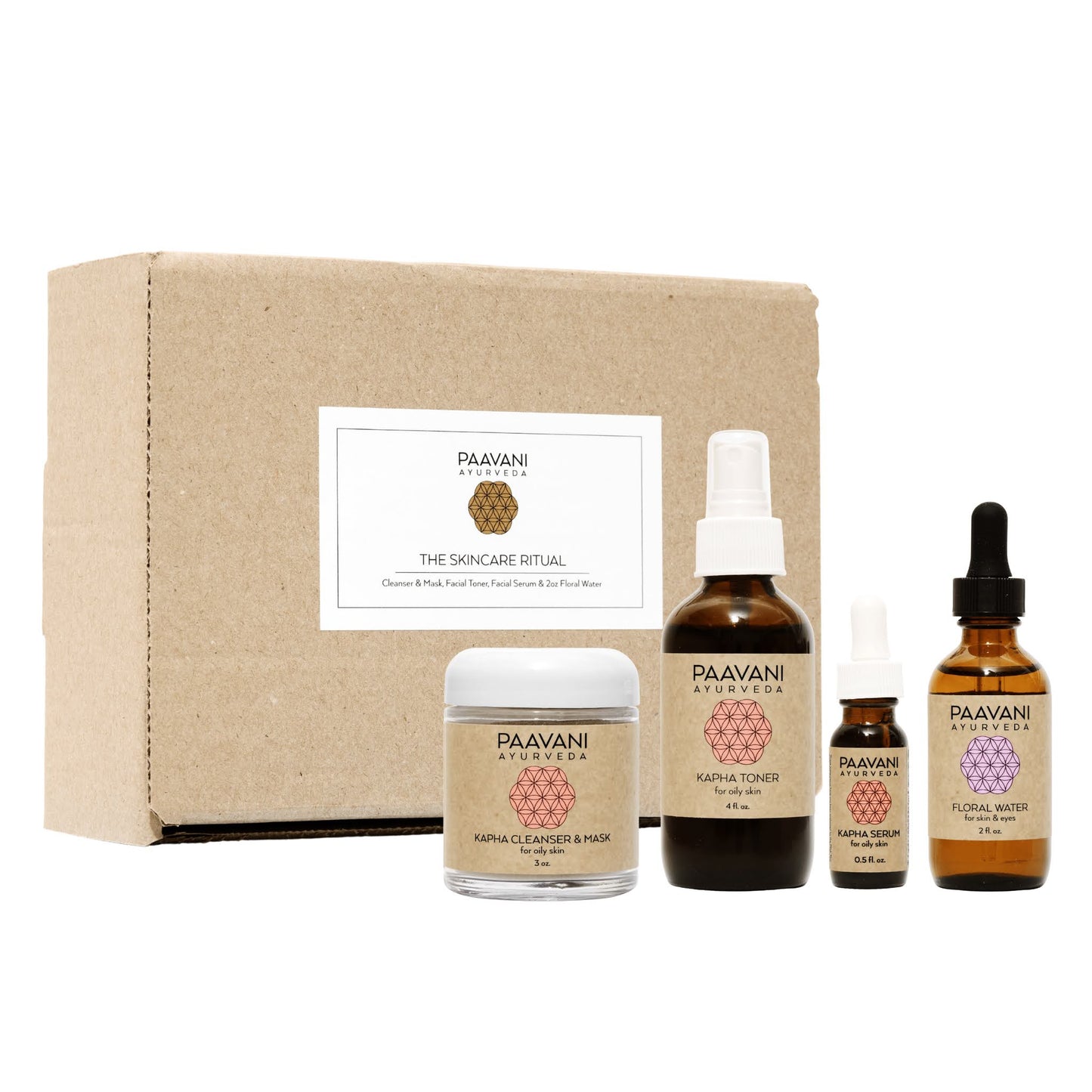Kapha Skincare Ritual | Ayurvedic Set for Oily + Congested Skin