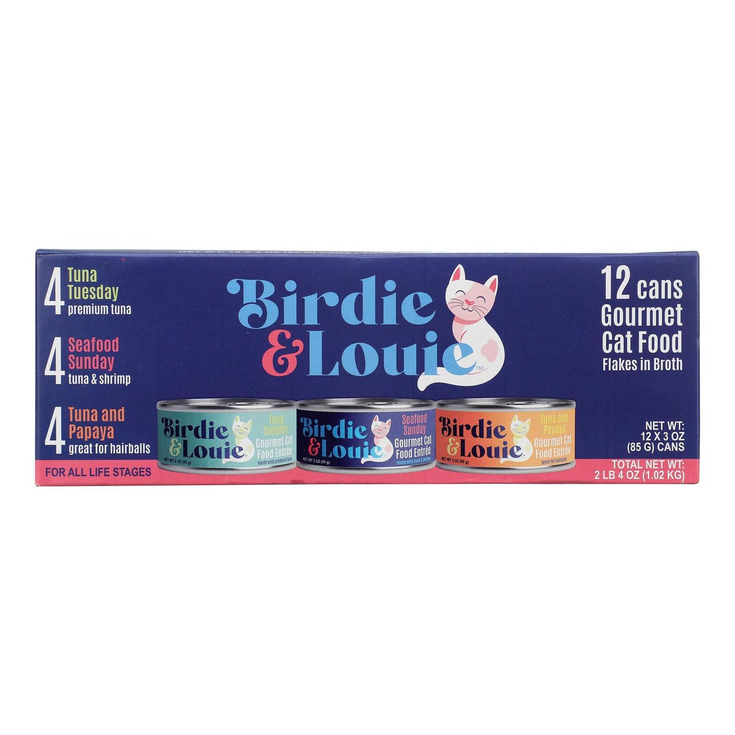 Birdie & Louie | Wet Cat Food Variety Pack