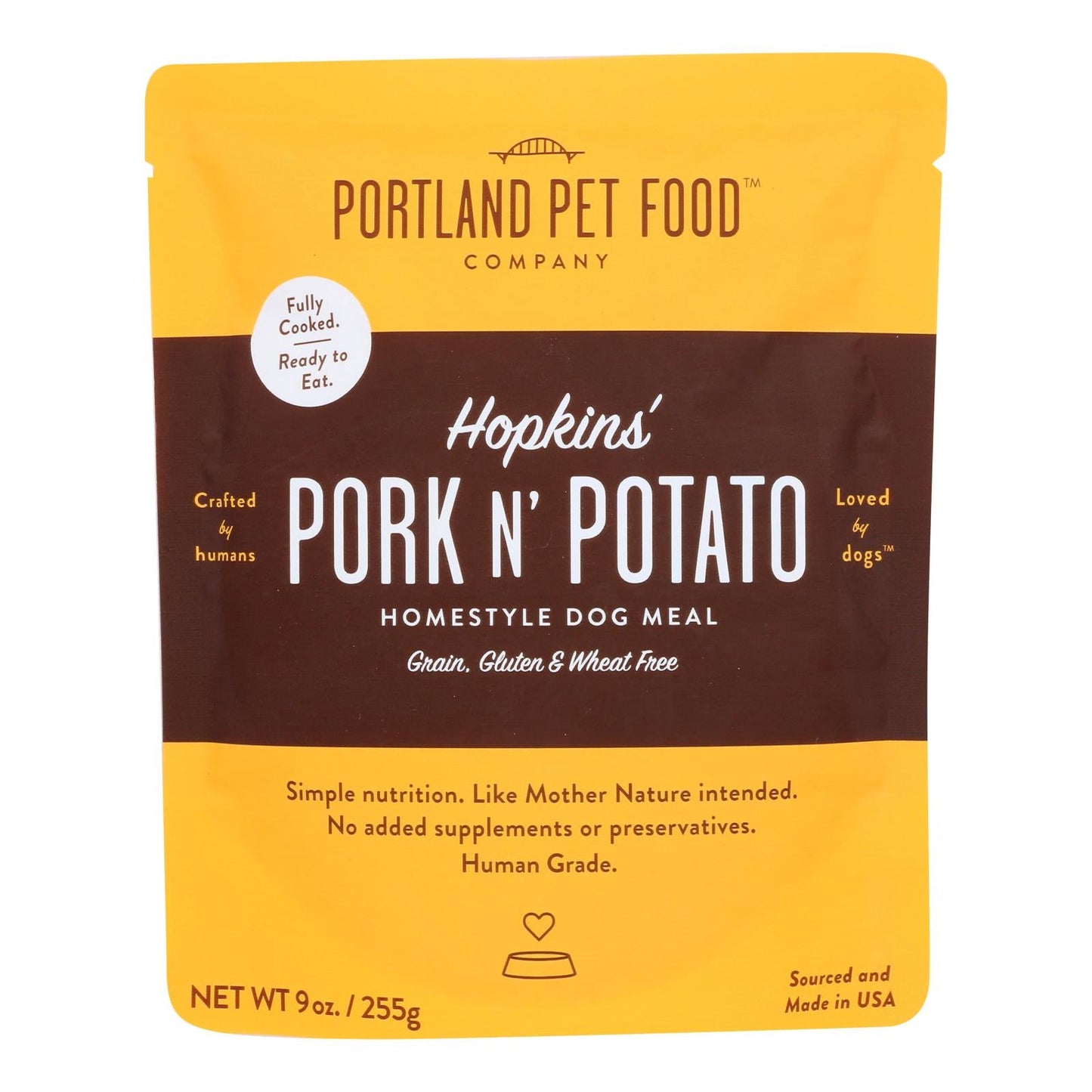 Portland Pet Food Company | Dog Meal Homestyle Pork & Potato Pot