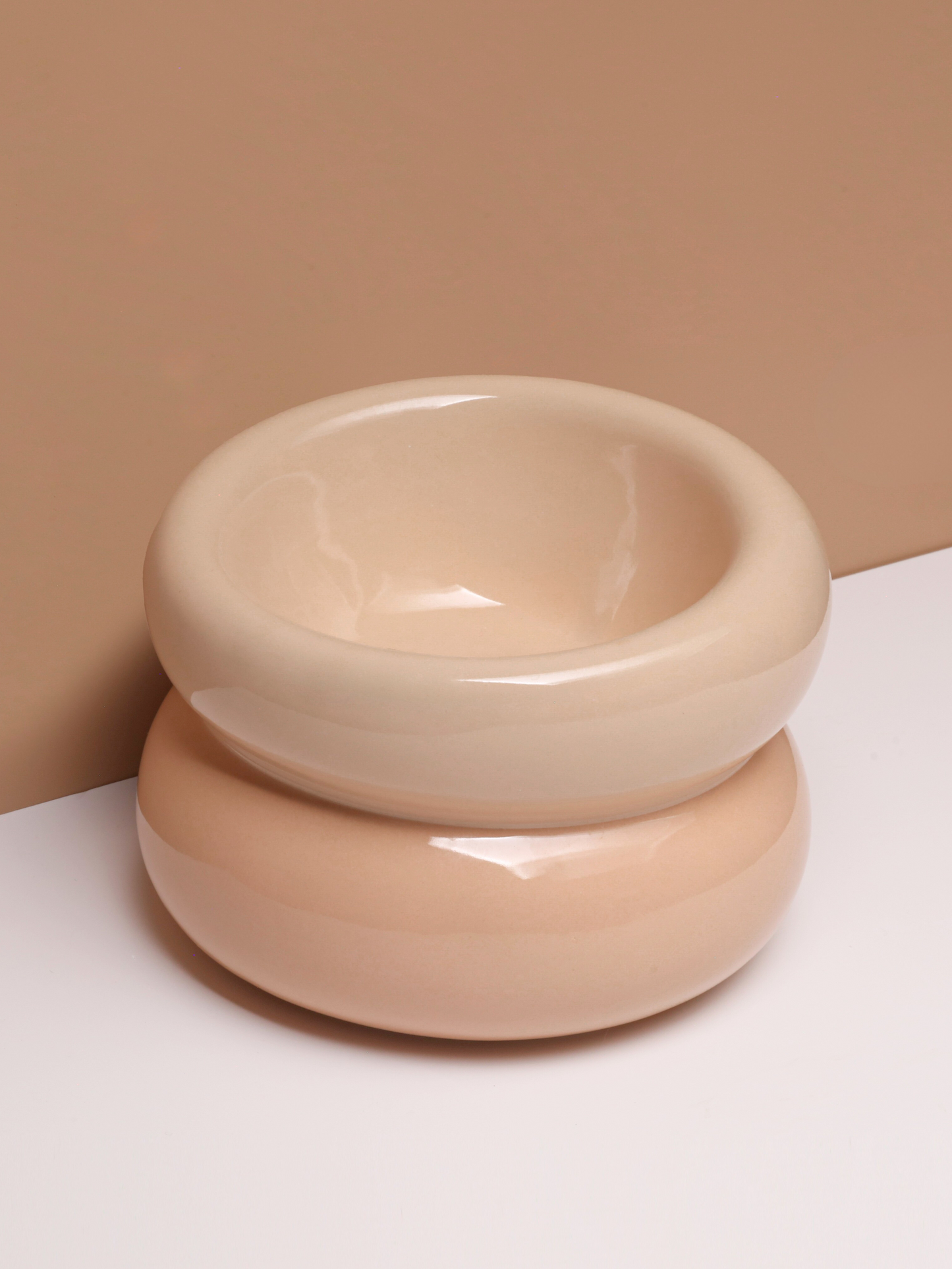 PEHOM | Soufflé Pet Bowl | Cream Beige