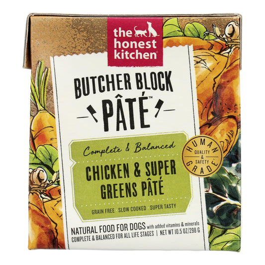 The Honest Kitchen | Dog Food Pate Chicken Greens