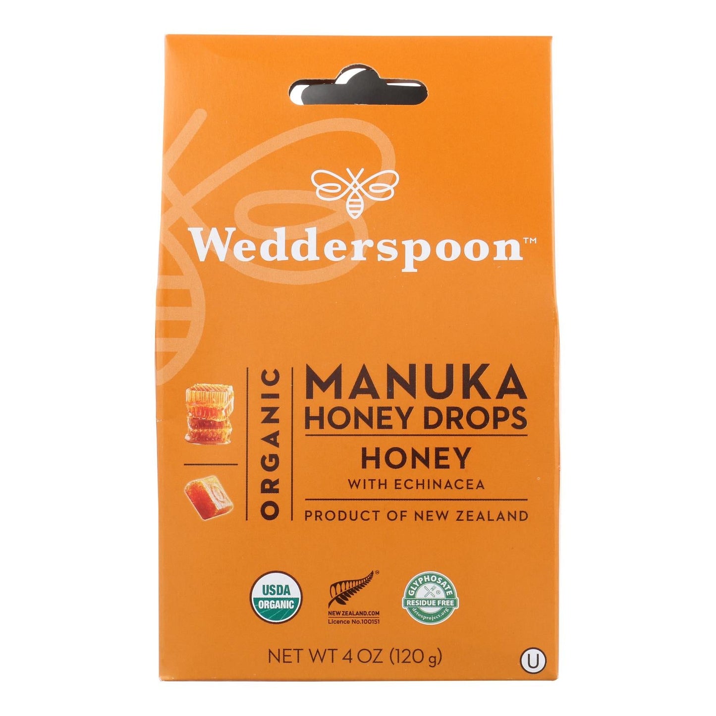 Wedderspoon | Manuka Honey Drops Organic
