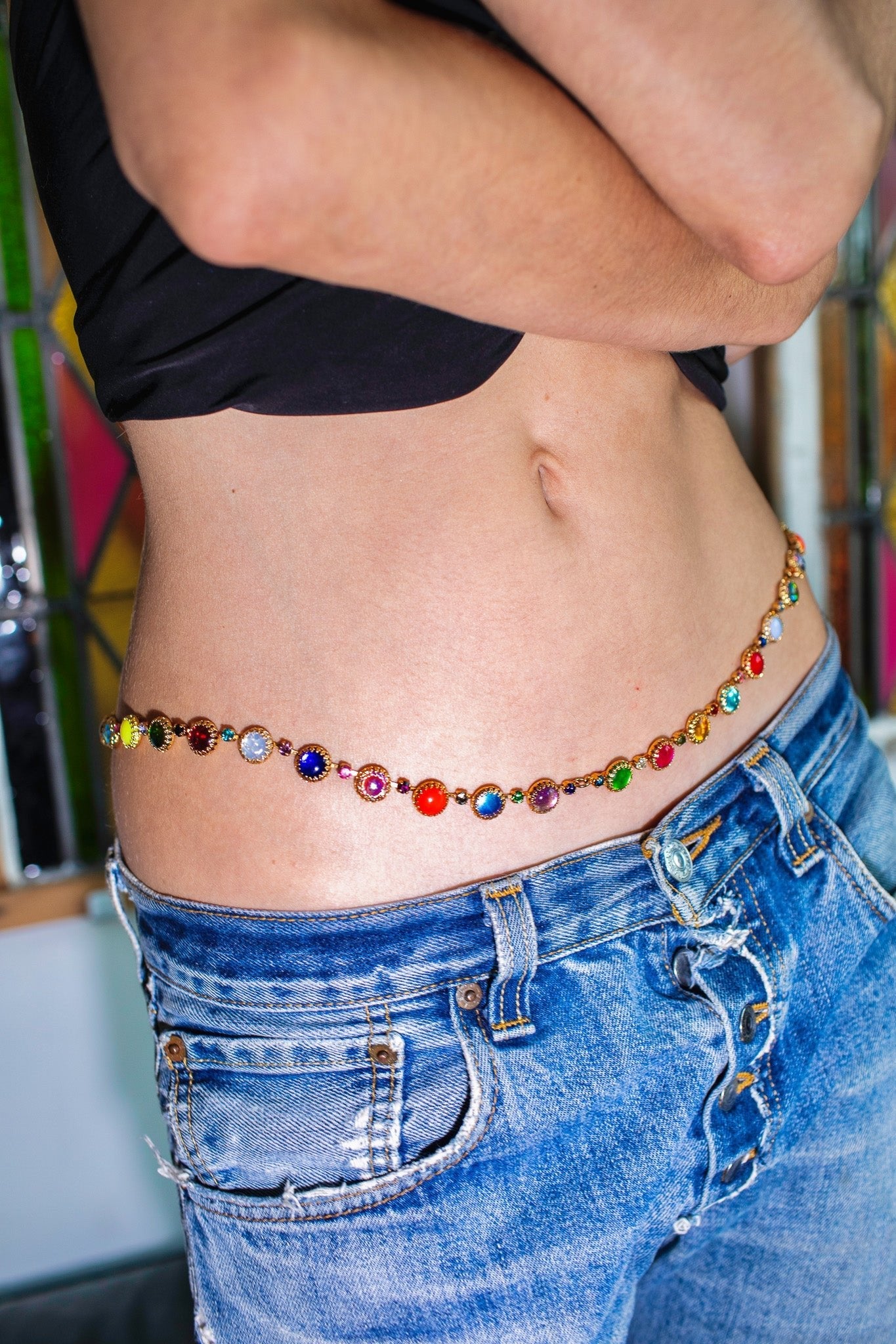 Paint Pot Waist Chain Silver | Gold