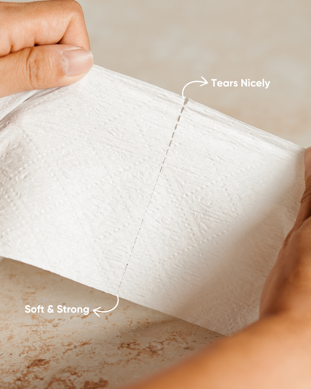 Caretta | 100% Bamboo 3-Ply Toilet Paper | 36 Rolls