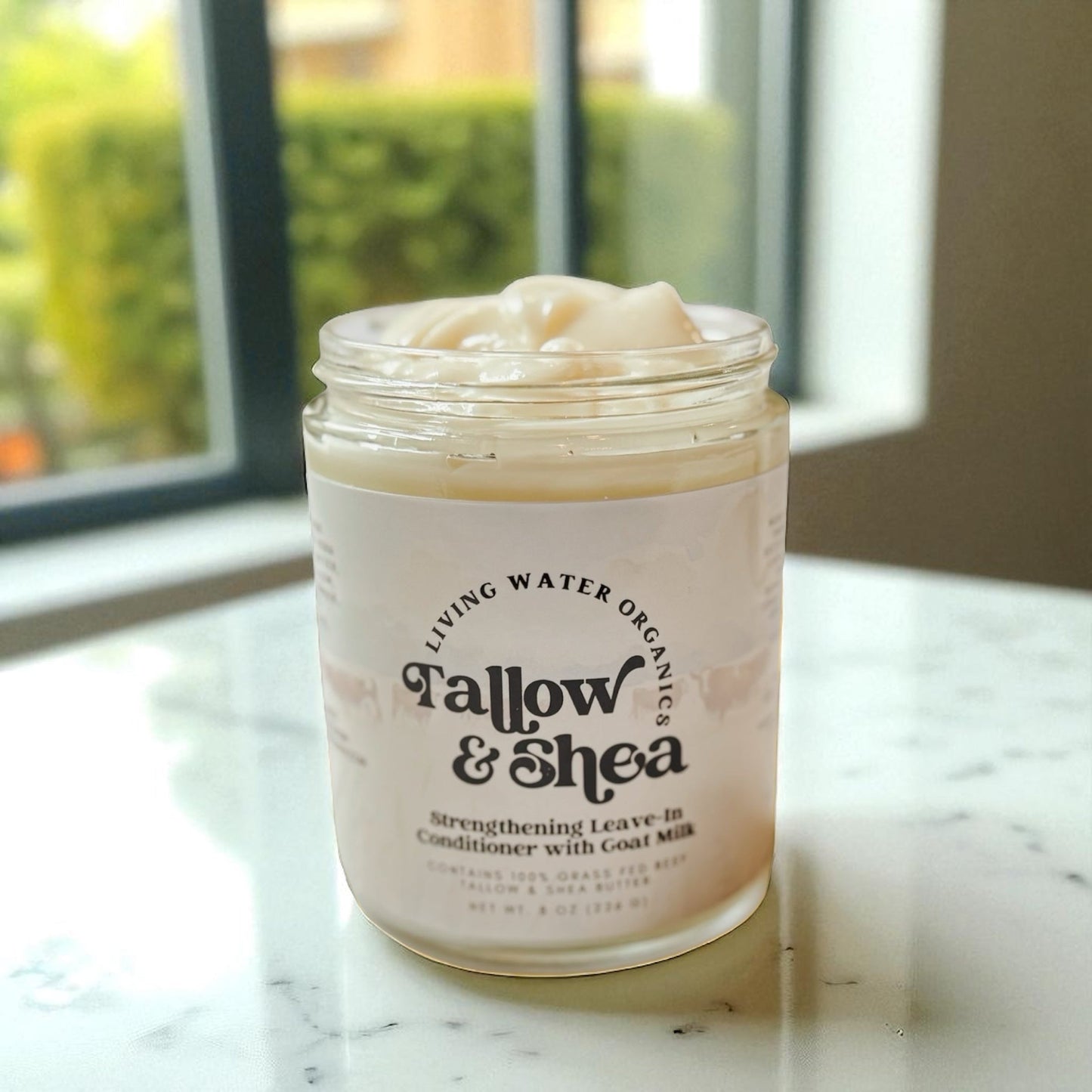 Tallow + Shea Strengthening Leave-In Conditioner with Goat’s Milk