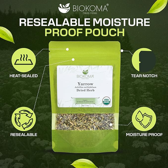 Yarrow | Premium Loose Leaf Dried Herb