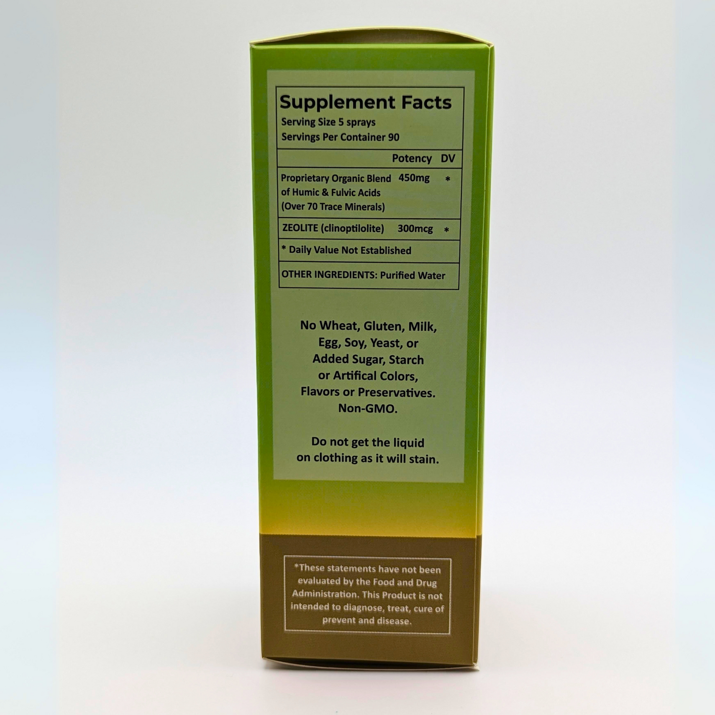 Zeolite Extra with Fulvic + Humic Acids Spray