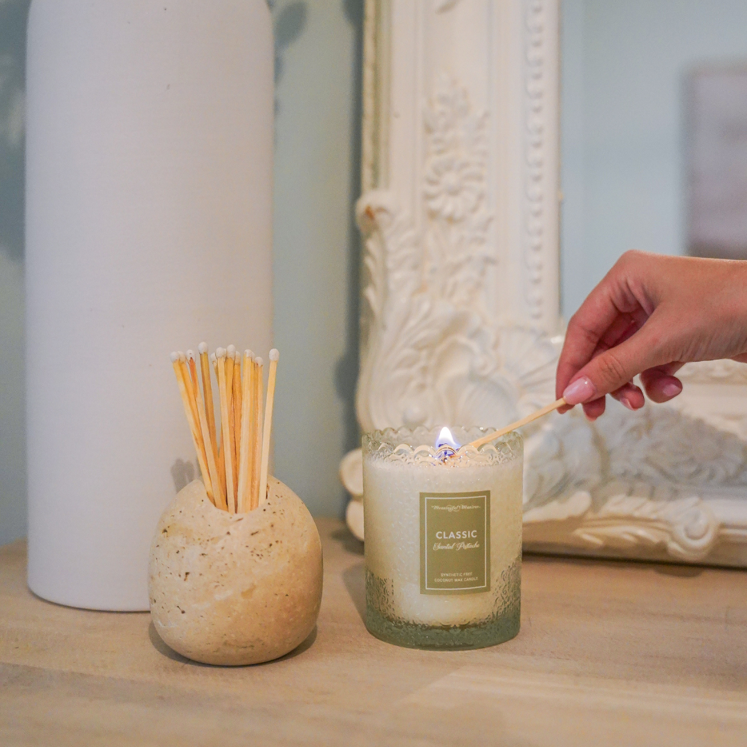 Meaningful Mantras Santal Pistache Candle - Thumbnail 4