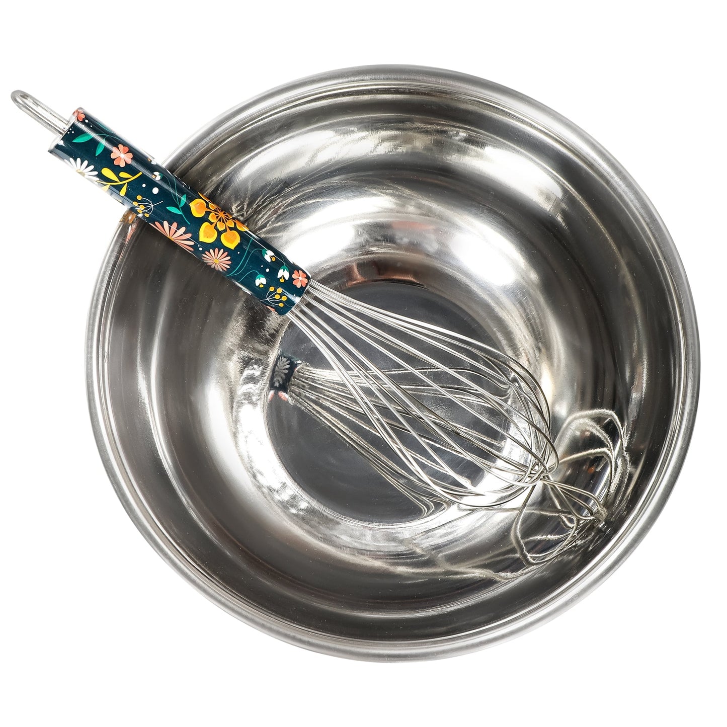Sunburst Bloom Bowl + Whisk Set