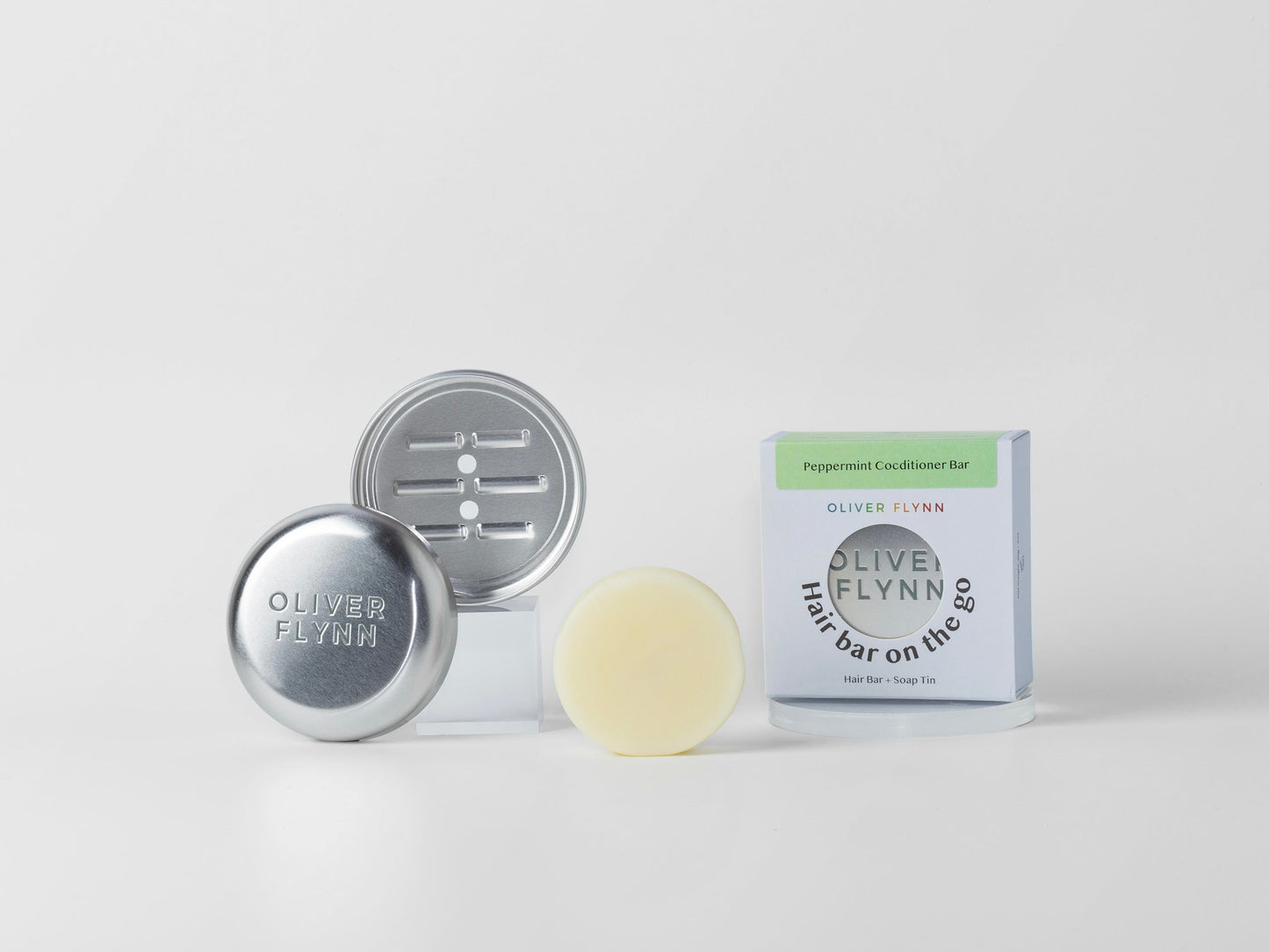 Peppermint Shampoo Bar + Conditioner Bar Bundle