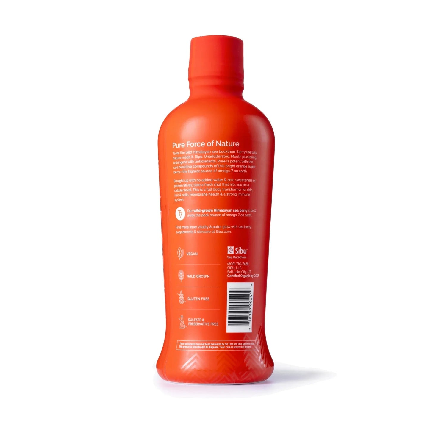 Omega-7 Pure | Wild Sea Buckthorn Juice Puree