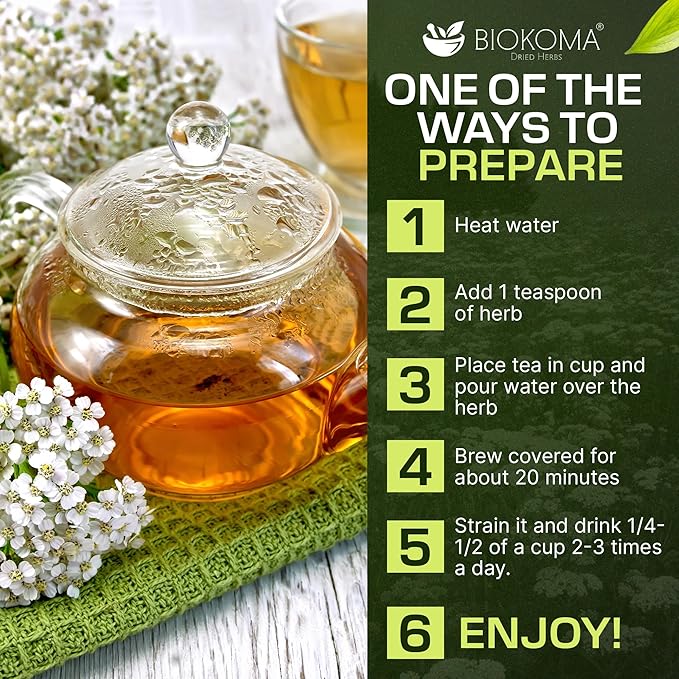Yarrow | Premium Loose Leaf Dried Herb