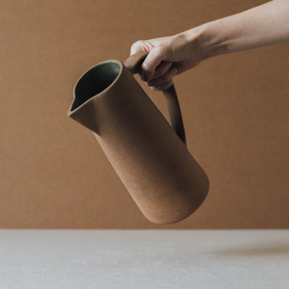 Tall Ceramic Pitcher