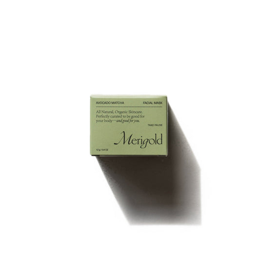 Avocado Matcha Mask