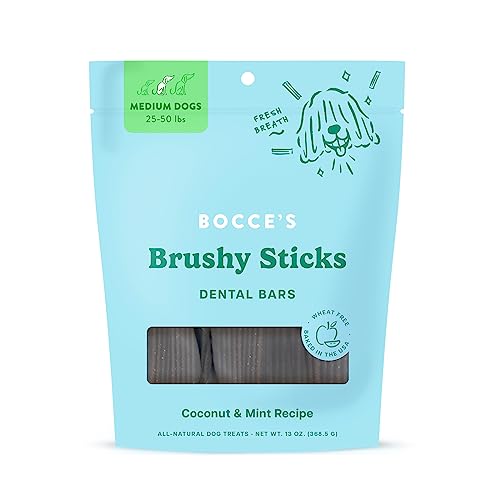 Bocce's Bakery | Dental Health Chews Brushy Sticks