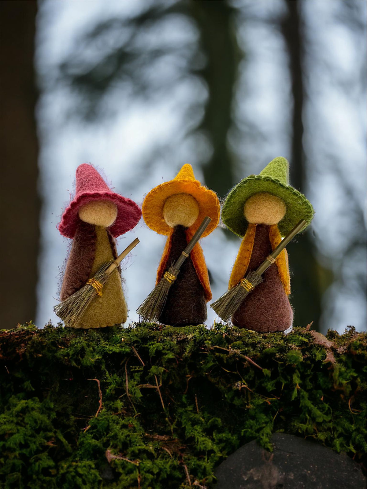 Handmade in Nepal 100% | Wool Felt Foods Play Set