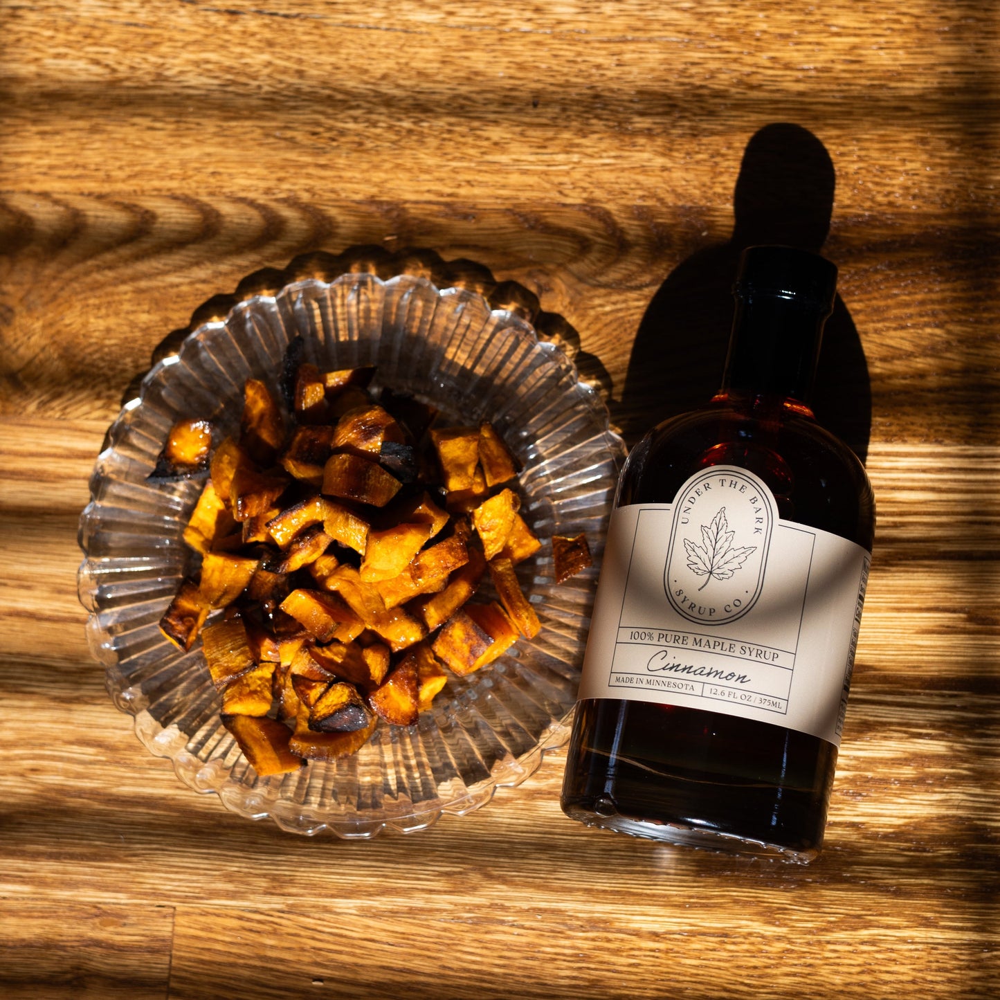 Cinnamon Infused Maple Syrup
