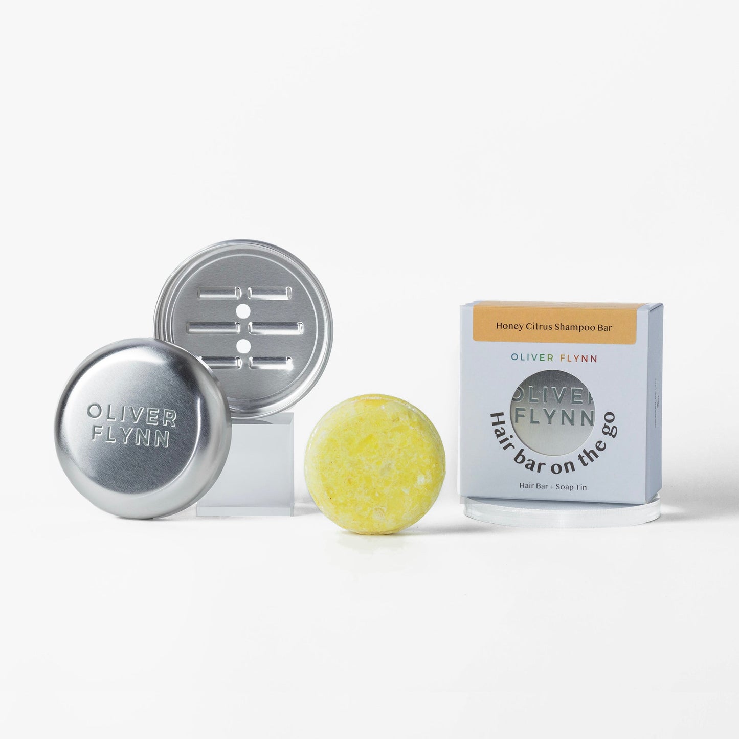 Honey Citrus Shampoo Bar + Conditioner Bar Bundle