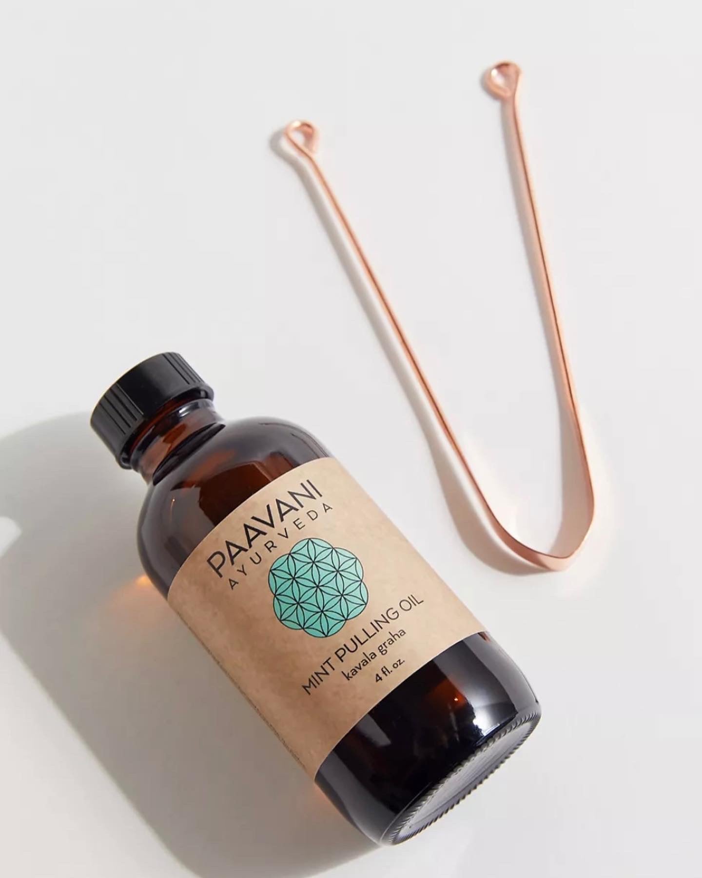 Mint Oral Care Ritual | Ayurvedic Oil Pulling | Tongue Cleaning