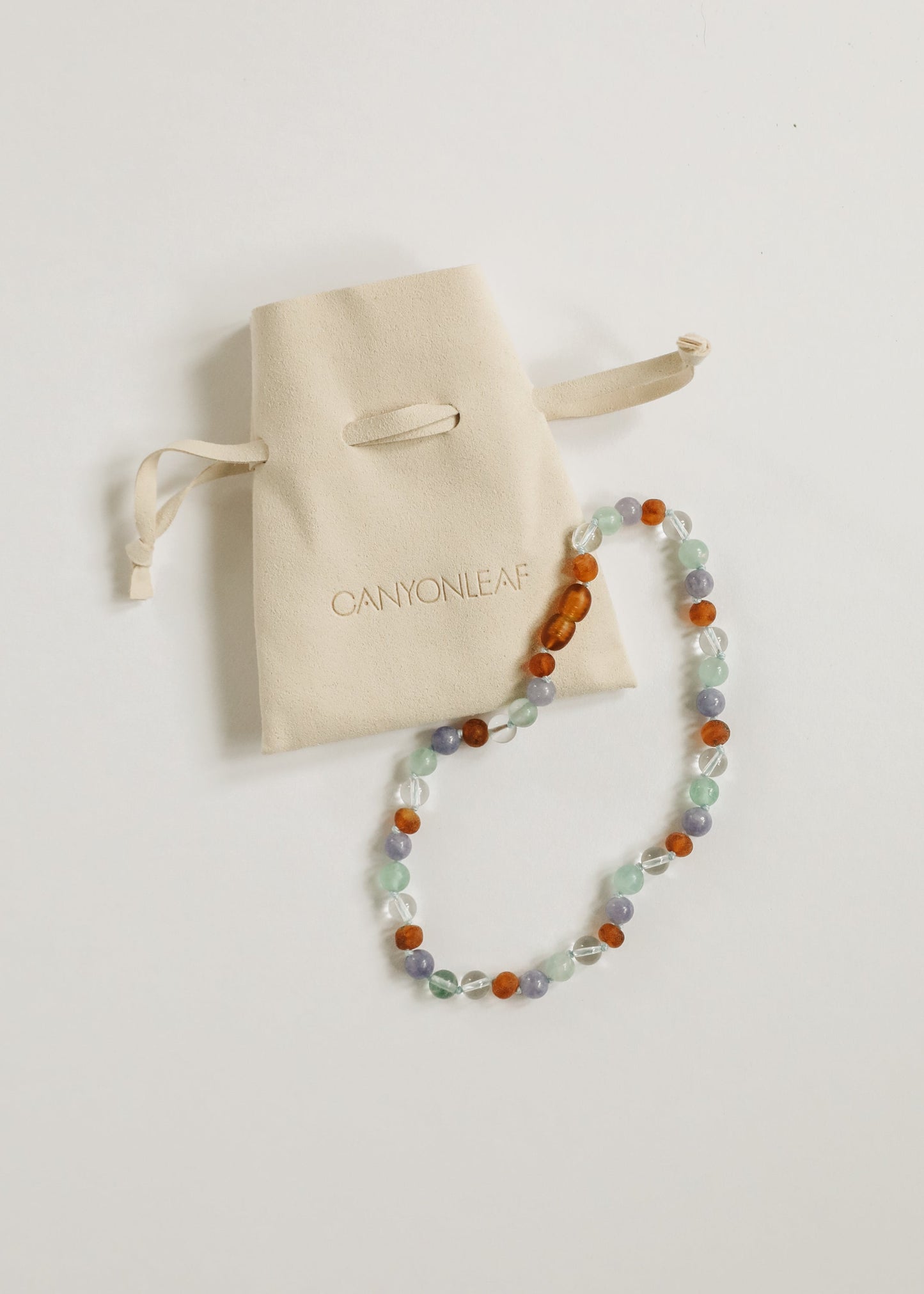Baltic Sea Amber Natural Gemstone Necklace + 14k Gold Toggle