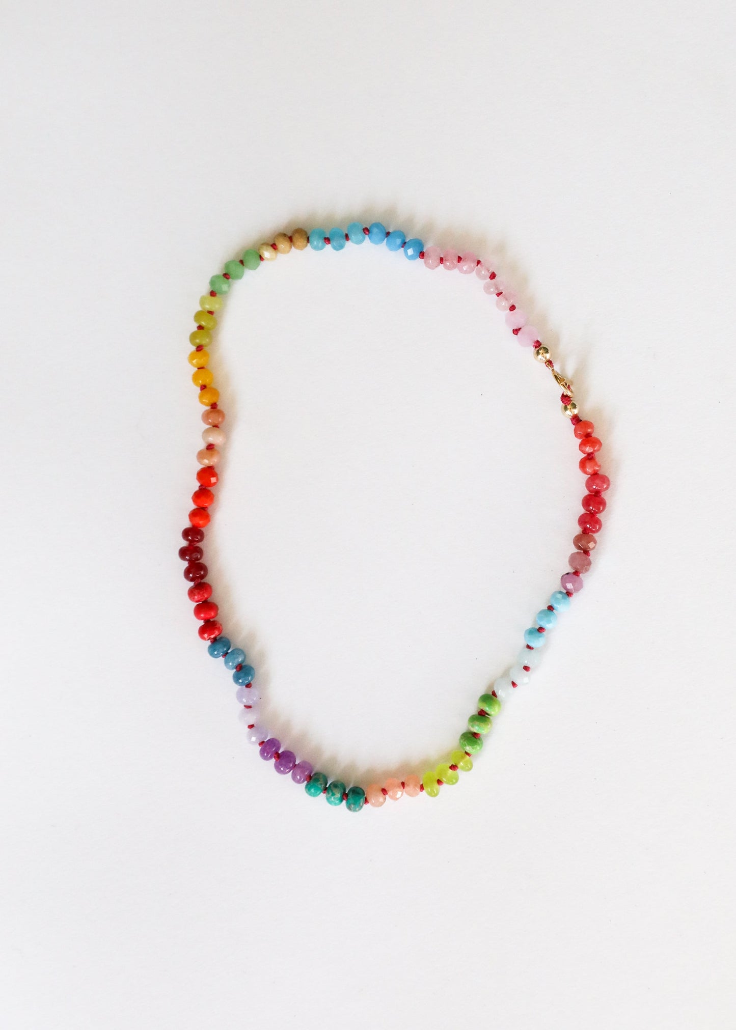 Skyline Gemstone Necklace + 14k Gold Filled Toggle